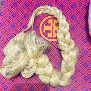 Blonde Braided Hair Extension